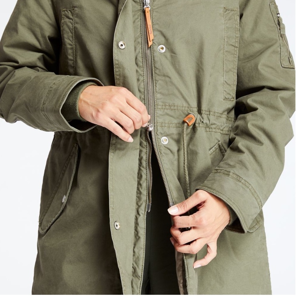 TIMBERLAND WOMEN'S MT. KELSEY FLEECE-LINED PARKA - Picture 6 of 8